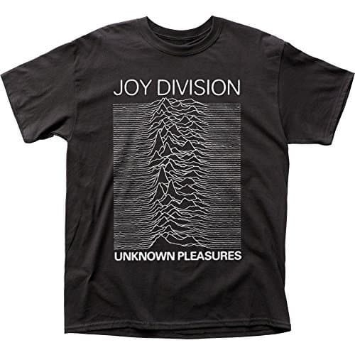 Image of Impact Merchandising Joy Division Unknown Pleasures Adult tee, Black, XL