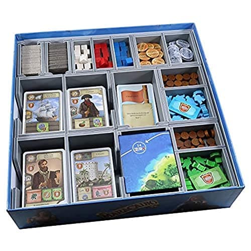 Image of Folded Space Maracaibo and La Armada Expansion Board Game Box Inserts