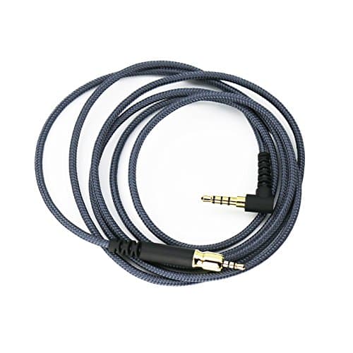 Image of Replacement Audio Cable Compatible with Sennheiser Game ONE, Game Zero, PC 373D, GSP 350, GSP 500, GSP 600 Gaming Headsets 1.3m/4.3ft