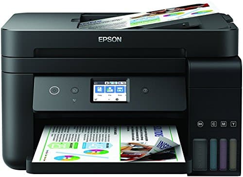 Image of Epson EcoTank ET-4750 A4 Print/Scan/Copy/Fax Wi-Fi Printer, Black