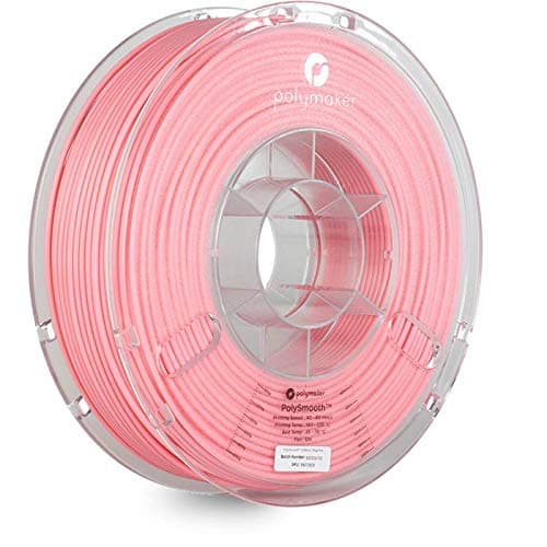 Image of Polymaker PolySmooth PVB Filament 2.85mm 3D Printer Filament Pink 750g Spool - Print Like PLA Filament 2.85 Easy Smoothable Post Process with IPA Alcohol Smooth Finish Work with Polysher Polymaker