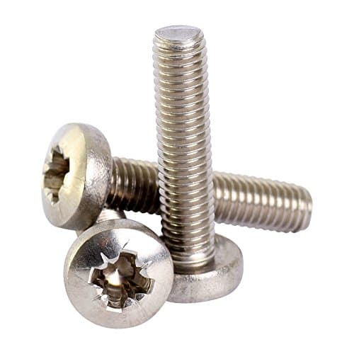 Image of Bolt Base 2mm A2 Stainless Steel Posi Pozi Pan Head Machine Screws Bolts M2 X 20-10