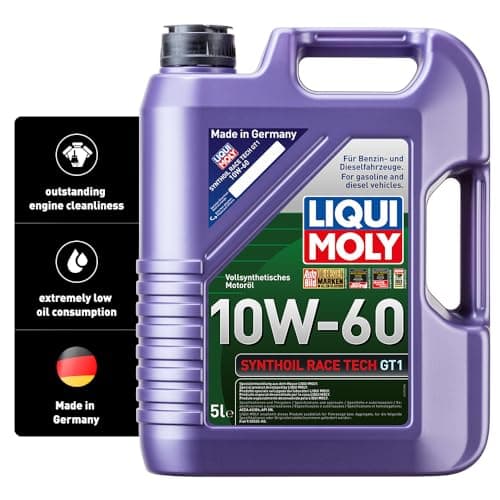 Image of LIQUI MOLY Synthoil Race Tech GT1 10W-60 | 5 L | Fully synthetic engine oil | SKU: 8909