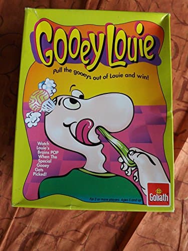 Image of GOOEY LOUIE. RARE 1990's ORIGINAL ISSUE GAME BY GOLIATH