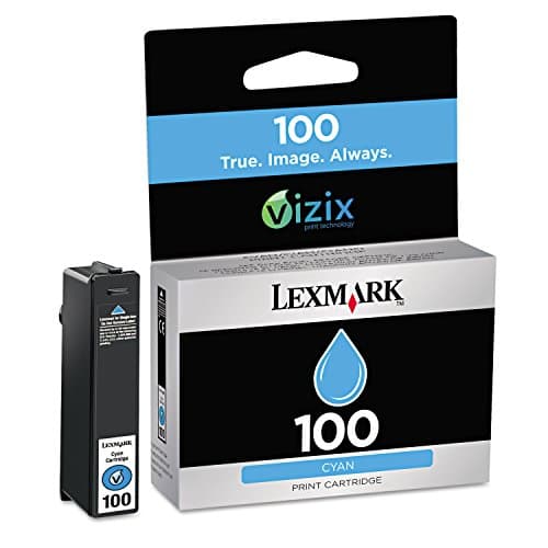 Image of Lexmark 100XLA High Yield Ink Cartridge - Cyan