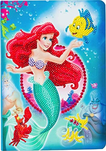 Image of Disney Crystal Art The Little Mermaid, Crystal Art Notebook
