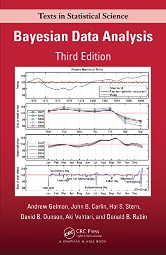 Image of Bayesian Data Analysis (Chapman & Hall/CRC Texts in Statistical Science Book 106)