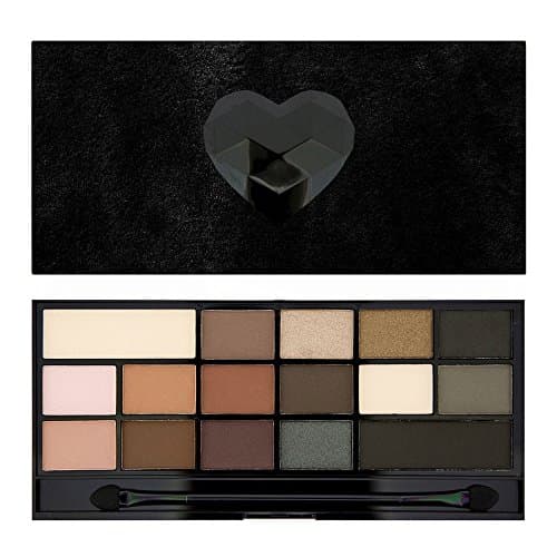 Image of Makeup Revolution – I Heart Makeup Palette of Shadows – Black Velvet