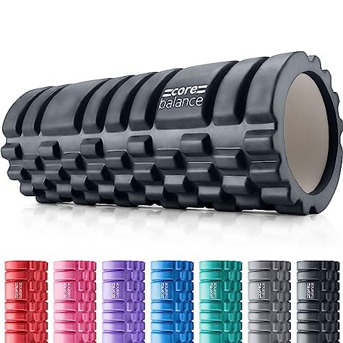 Image of Core Balance Foam Roller for Deep Tissue Muscle Massage, Trigger Point Grid Sports Massager, Fitness Gym Physio