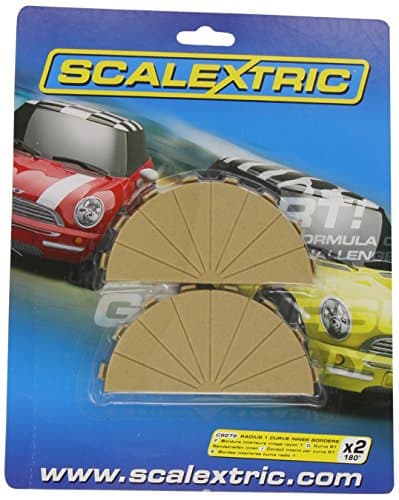 Image of Scalextric Accessories Track Pieces Radius 1 curve extension packs C8279 Radius 1 - 180° x 2