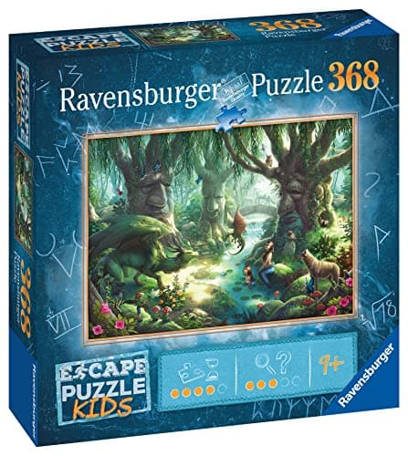 Image of Ravensburger Whispering Woods Escape Room Mystery Challenge Jigsaw Puzzle for Kids and Adults Age 9 Years Up - 368 Pieces