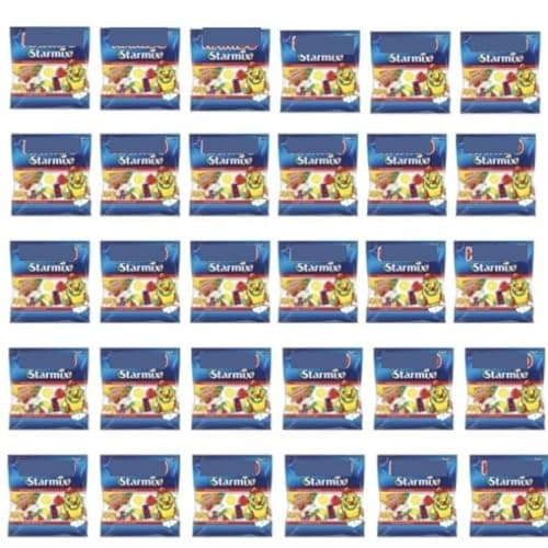 Image of 30 x Starmix Treat Size Mini Bags 16g Kids Childrens Goody Party Bags Multi Packs - Ideal as Party Sweets for Birthdays