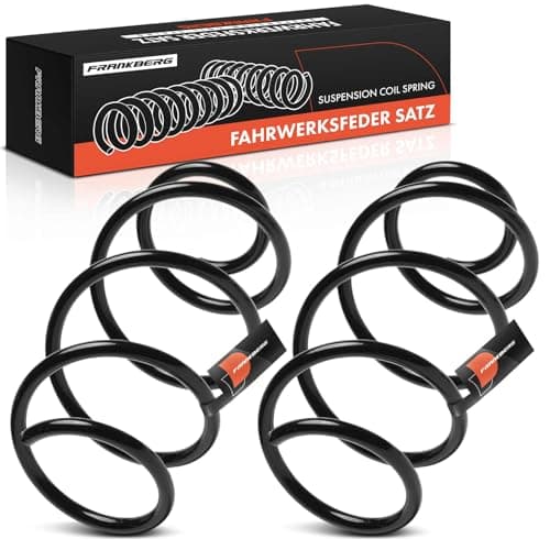 Image of Frankberg 2x Coil Spring Front Axle Front Compatible with iX35 EL ELH LM 2010-2012 Sportage SL 2011-2012 Replace# RA3461 546302Y010 546302Y014