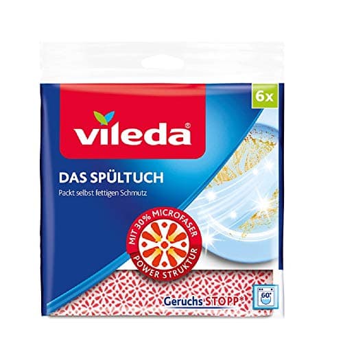 Image of Vileda Dishcloth with 30% Microfibre