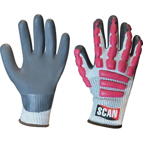 Image of Scan SCAGLOAIXL Anti-Impact Latex Cut 5 Gloves - Size 10 (Size XL)