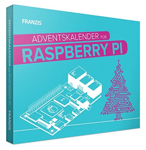 Image of FRANZIS 55103 Raspberry Pi Advent Calendar, Build and Program a Nativity Scene in 24 Days, Includes 52 Page Manual, No Soldering