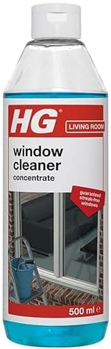 Image of 2 x HG window cleaner 500 ml – A super concentrated window cleaner fluid for window cleaning without streaks A window cleaning solution used by professional window cleaners