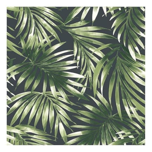 Image of Superfresco Easy Green Elegant Leaves Tropical Trail Wallpaper | Tropical Leaves Design | Green Colour | Paste the Wall Application