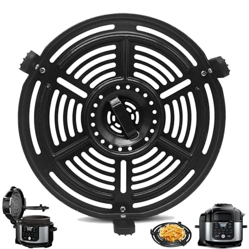 Image of GCQ Air Fryer Accessories for Ninja Foodi Mini 6 in 1 4.7L OP100UK 6L OP350UK OP300UK MAX 7.5L OP450UK OP500UK OL650UKCP Multi Cooker,Air Fryer Grill Pan Crisper Plate Replacement Parts Tray