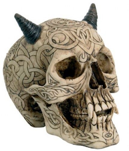 Image of Celtic Devil's Skull