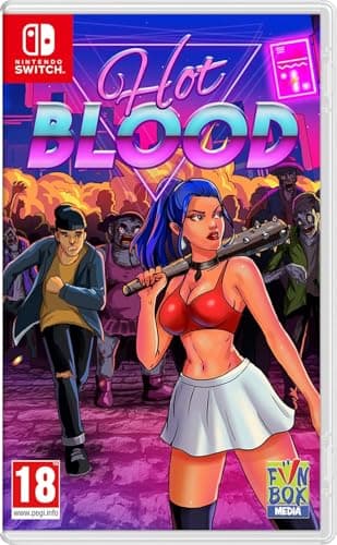 Image of Hot Blood (Nintendo Switch) Game including 2 keyrings