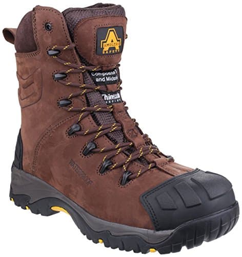 Image of Amblers Safety Male AS995 Pillar Hi-leg Safety Boot, Brown, 11