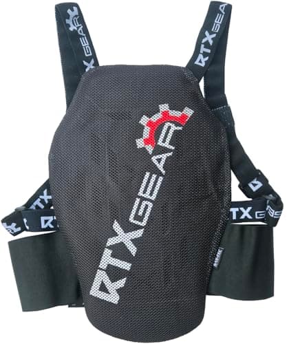 Image of RTX Freelite SAS-TEC Spine Back Protector - CE UKCA Level 2 Harness for Motorcycle, Mountain Biking, Snowboard, Extreme Sports (Forcefield Isolator)