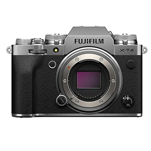 Image of Fujifilm X-T4 Mirrorless Digital Camera, Silver (Renewed)
