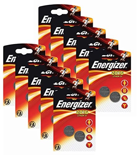 Image of 20 x Energizer CR2016 Coin Battery Batteries Lithium 3V for Watches Torches Keys
