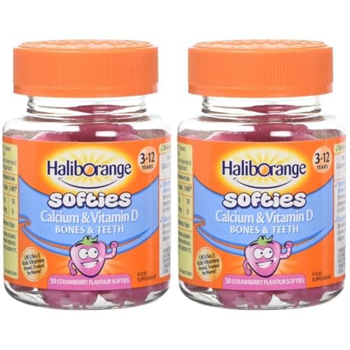Image of Haliborange Kids Calcium and Vitamin D Softies 30 (Pack of 2)