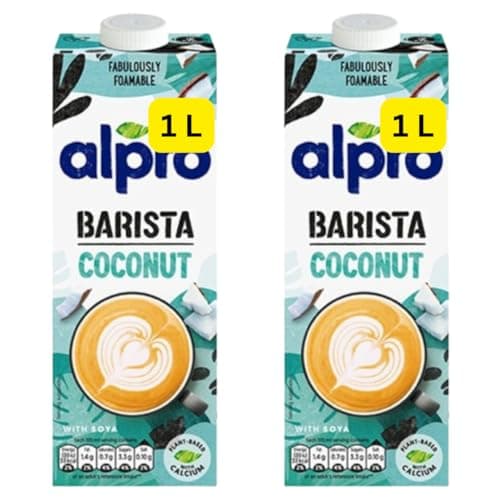 Image of Barista Milk Alpros Coconut, Soya or Almond 2x1L (2x1L Coconut)