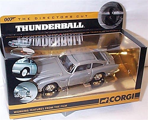Image of corgi james bond aston martin DB5 car the directors cut 1.36 scale diecast model
