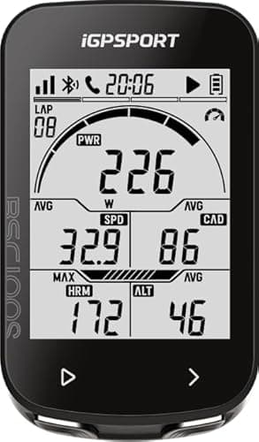 Image of iGPSPORT BSC100S Wireless Bike Computer, GPS 2.6'' Screen Auto Backlight Waterproof 40H Battery Life ANT+ Bluetooth