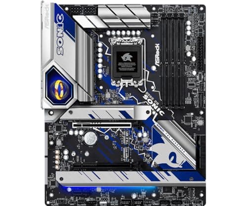 Image of Asrock Z790 PG SONIC, Intel Z790, 1700, ATX, 4 DDR5, HDMI, DP, 2.5G LAN, PCIe5, RGB, 5x M.2, Animated Sonic Ring