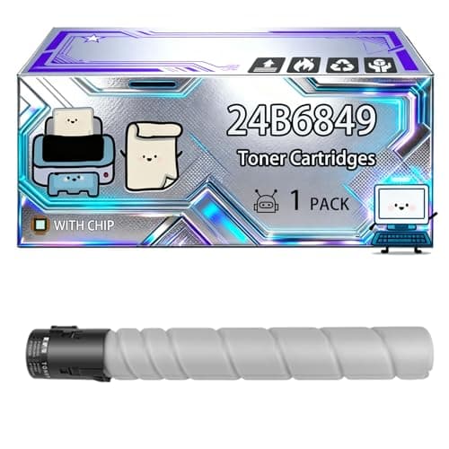 Image of 24B6849 Toner Cartridges Compatible for Lexmark XC9225 XC9235 XC9245 XC9255 XC9265 Printers, With Chip, 40000 Pages, Vibrant Colours (1 Pack Black)