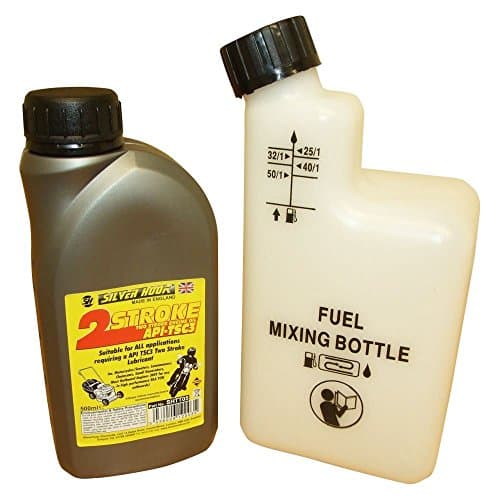Image of 500 ML Of 2 Stroke Oil & Fuel Petrol Mixing Bottle For Chainsaw 25:1 40:1 50:1