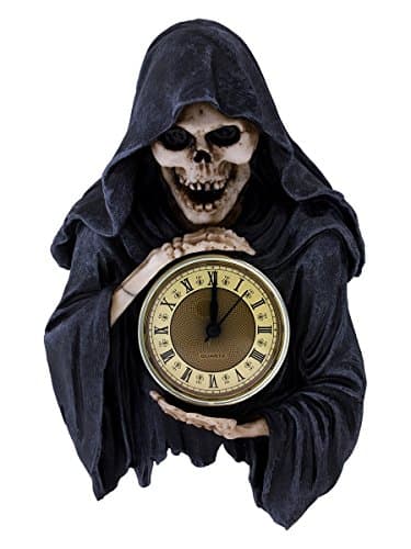 Image of Nemesis Now Darkest Hour Clock 32cm Black