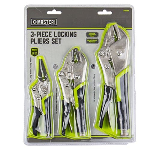 Image of APEX TOOL GROUP-Asia 213182 Master Mechanic 3 Piece Locking Plier Set