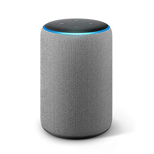 Image of Echo Plus (2nd Gen) – Premium sound with a built-in smart home hub - Heather Grey Fabric