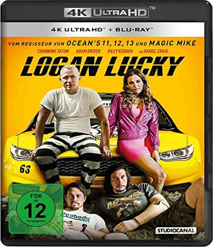 Image of LOGAN LUCKY/4K ULTRA HD - MOVI [Blu-ray] [2017]