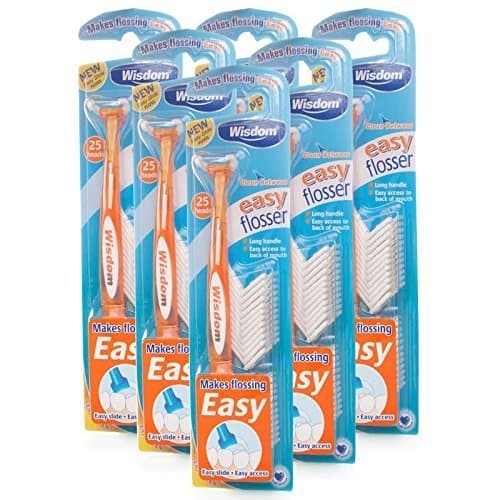 Image of Wisdom Easy Floss Daily Flosser 6 Packs