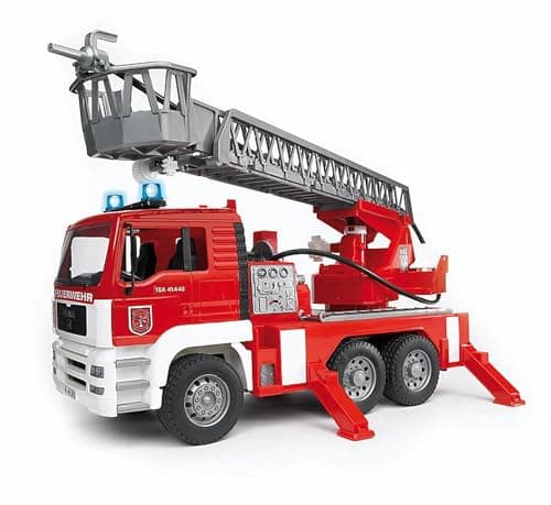 Image of Bruder MAN Fire Engine With Water Pump And Lights And Sound Module