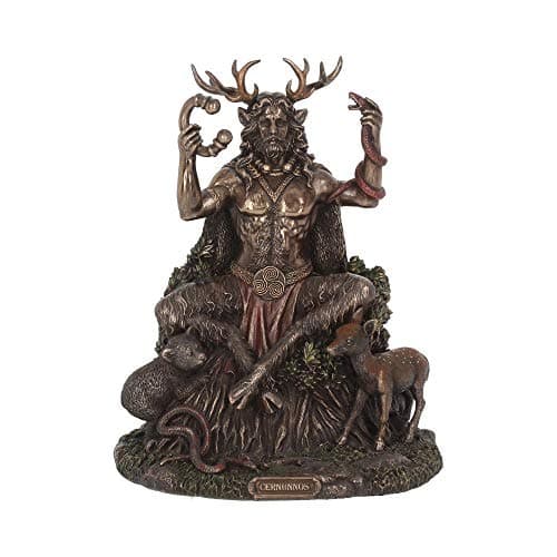 Image of Nemesis Now Cernunnos and Animals 23cm Figurine, Bronze