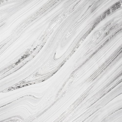 Image of Arthouse Soft Mineral Silver Marble Glitter Wallpaper - Texture Rock Stone Marble Effect Featuring Grains from Rock Formations - Encased Glitter in a Silver Colour Tone Finish, Truly Stunning - 692605