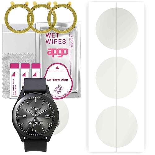 Image of apgo 3x MATTE Hydrogel Screen Protector for Asus VivoWatch SP HC-A05, Hydrogel Film, with positioning layer easy installation