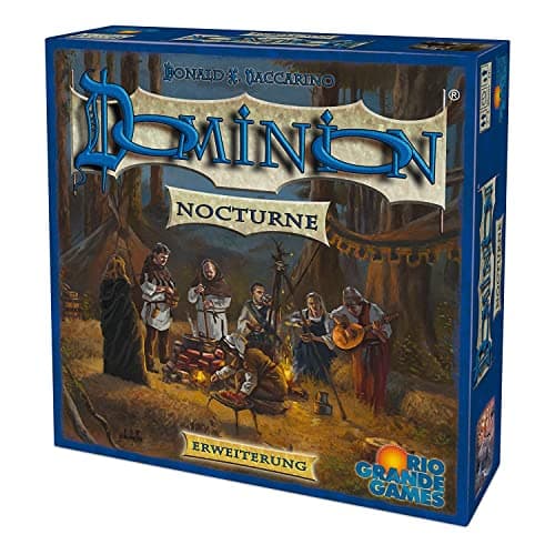 Image of Rio Grande Games Dominion Extension - Nocturne, Blue: Board Game Expansion for 2-4 Players, Ages 13+