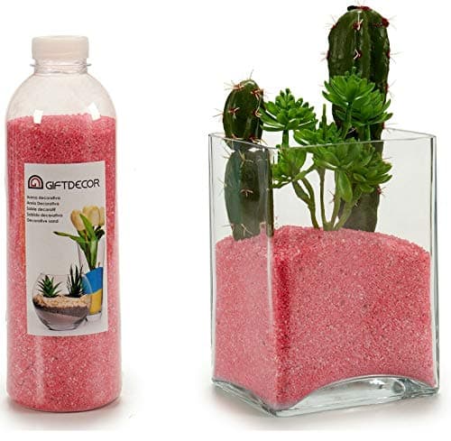 Image of 1.5 KG Decorative Sand Pink/Fucsia Colour Fish Tank Plants Arts & Crafts