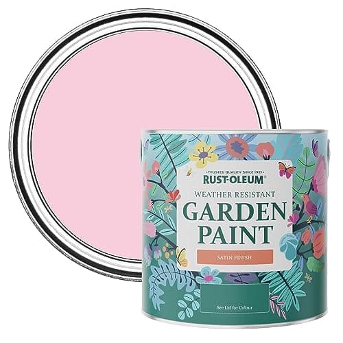 Image of Rust-Oleum Pink Mould-Resistant Garden Paint In Satin Finish - My Husband Said No 2.5L