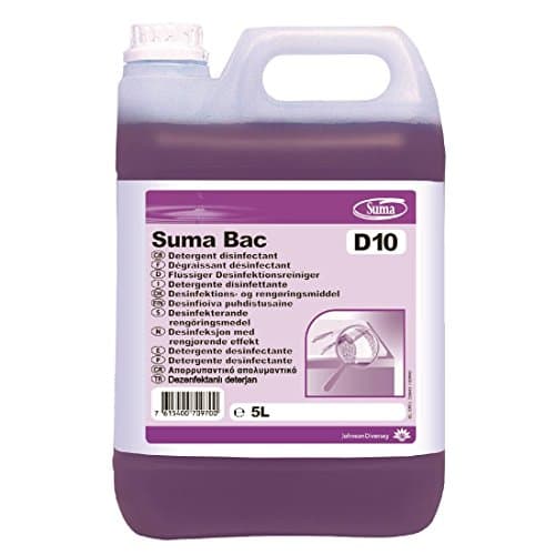 Image of Suma Bac D10 Cleaner and Sanitiser 2 Pack