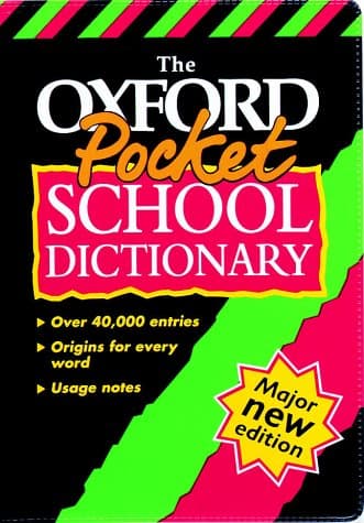 Image of Pocket School Dictionary